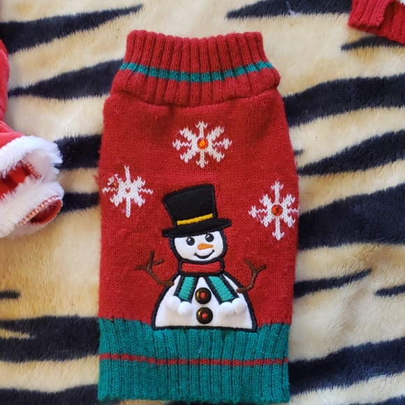 Adorab Doggie Christmas outfits sz XXS & XS - Picture 4 of 5